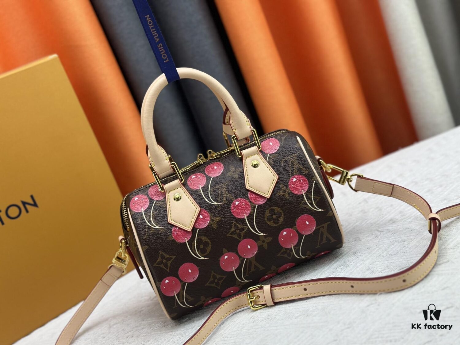 Upgraded Original Cherry 🍒 M13094 M46234 M46222 Sedy Bandoulière 20 Handbag