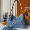Upgraded Version 180 190 [Original Order Fabric, Original Version Price, Upgraded Quality] M13289 M46197 M46203 M11843 M13014 M24861 M25143 This CarryAll Medium Tote Bag Features the Monogram Denim Pattern from 2005 Printed on Cotton Canvas, Finished with Louis Vuitton's Expert Bleaching Technique for a Washed Effect
