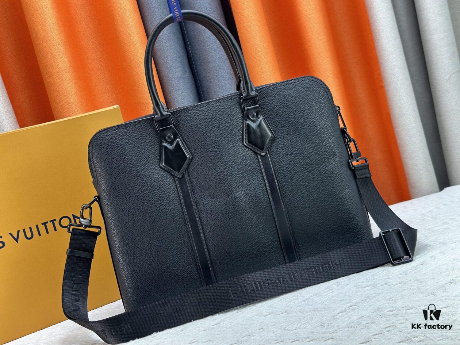 M59159 Black Top-Quality Original Surplus Briefcase