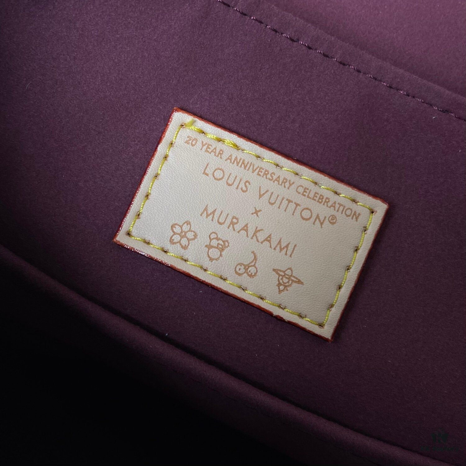 Upgraded Version [Real Photo, Original Background] (Quality Comparison) VENICE Backpack M13081-M46836 White Multicolor (Takashi Murakami)