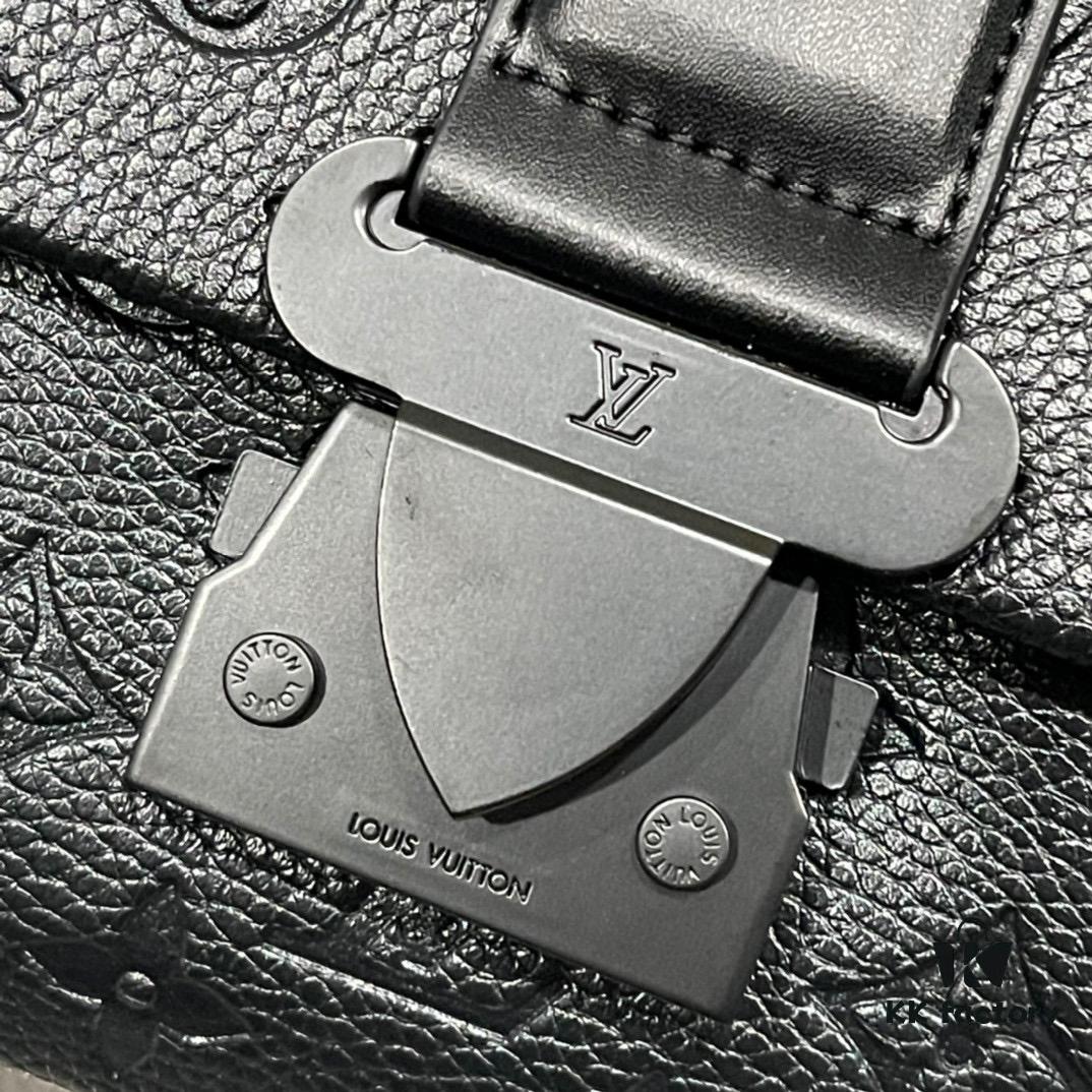 Upgraded M46794 Black Floral, Old Floral, Black Check M23741 Embossed Latest S-Cape Messenger Bag