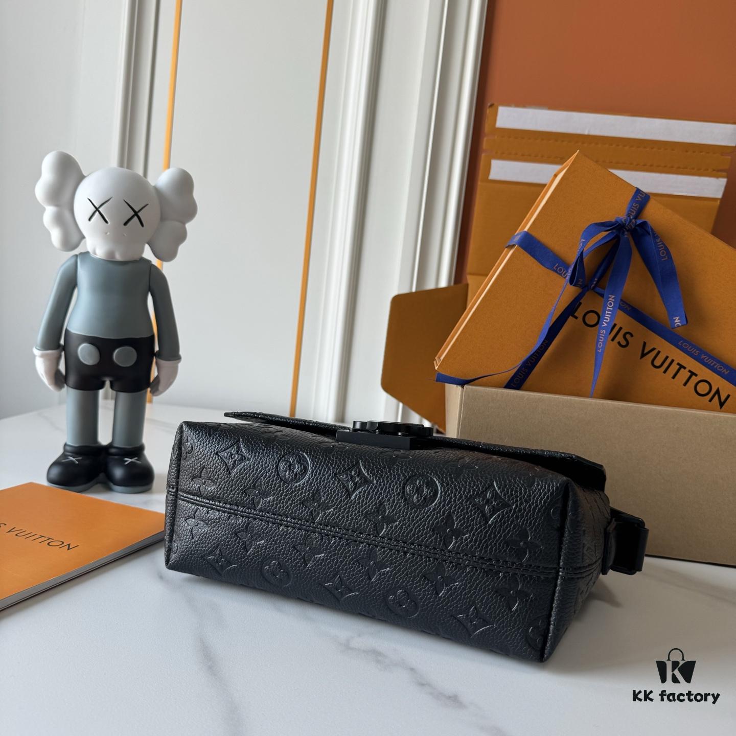 Upgraded M46794 Black Floral, Old Floral, Black Check M23741 Embossed Latest S-Cape Messenger Bag