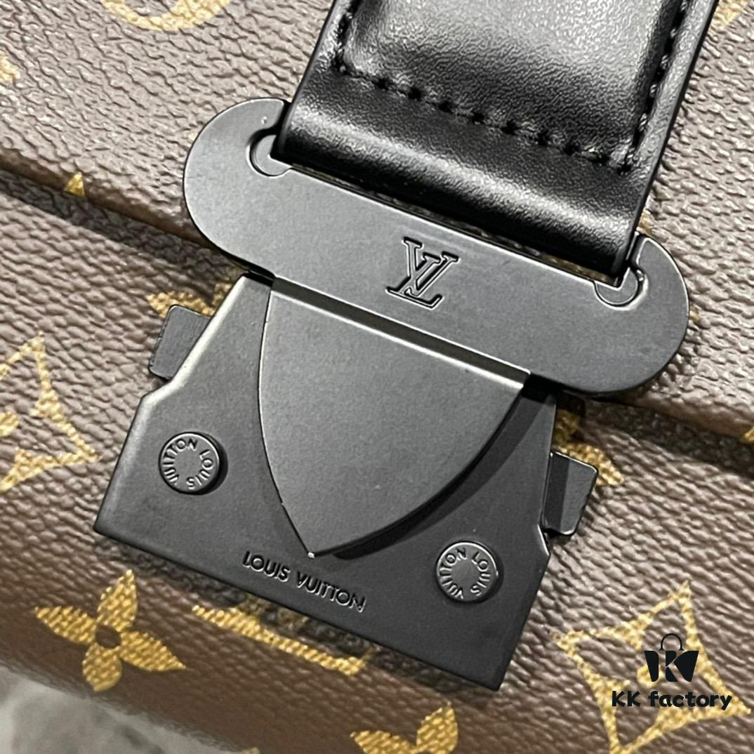 Upgraded M46794 Black Floral, Old Floral, Black Check M23741 Embossed Latest S-Cape Messenger Bag