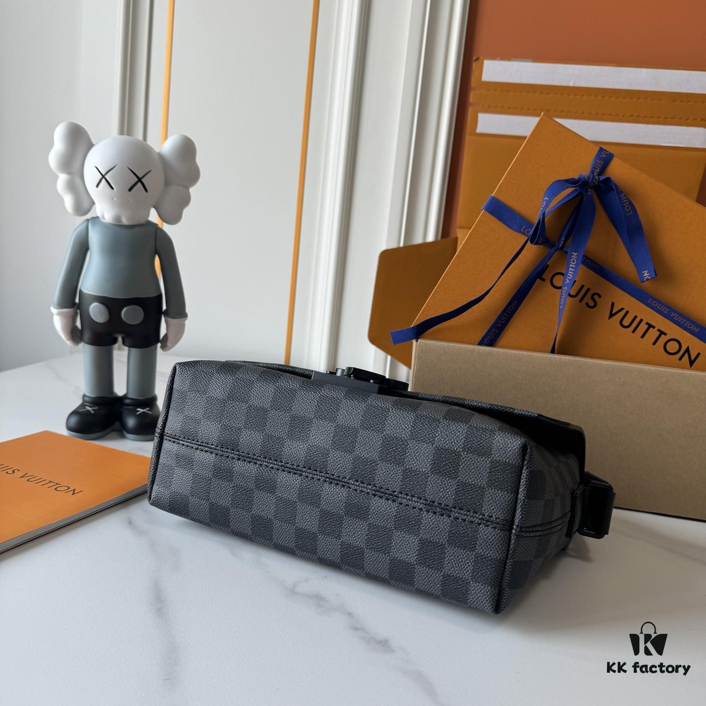 Upgraded M46794 Black Floral, Old Floral, Black Check M23741 Embossed Latest S-Cape Messenger Bag