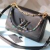 New Arrival Top Quality Original Version Replica LV Twist Medium Handbag Epi Grain Leather with Monogram Pattern