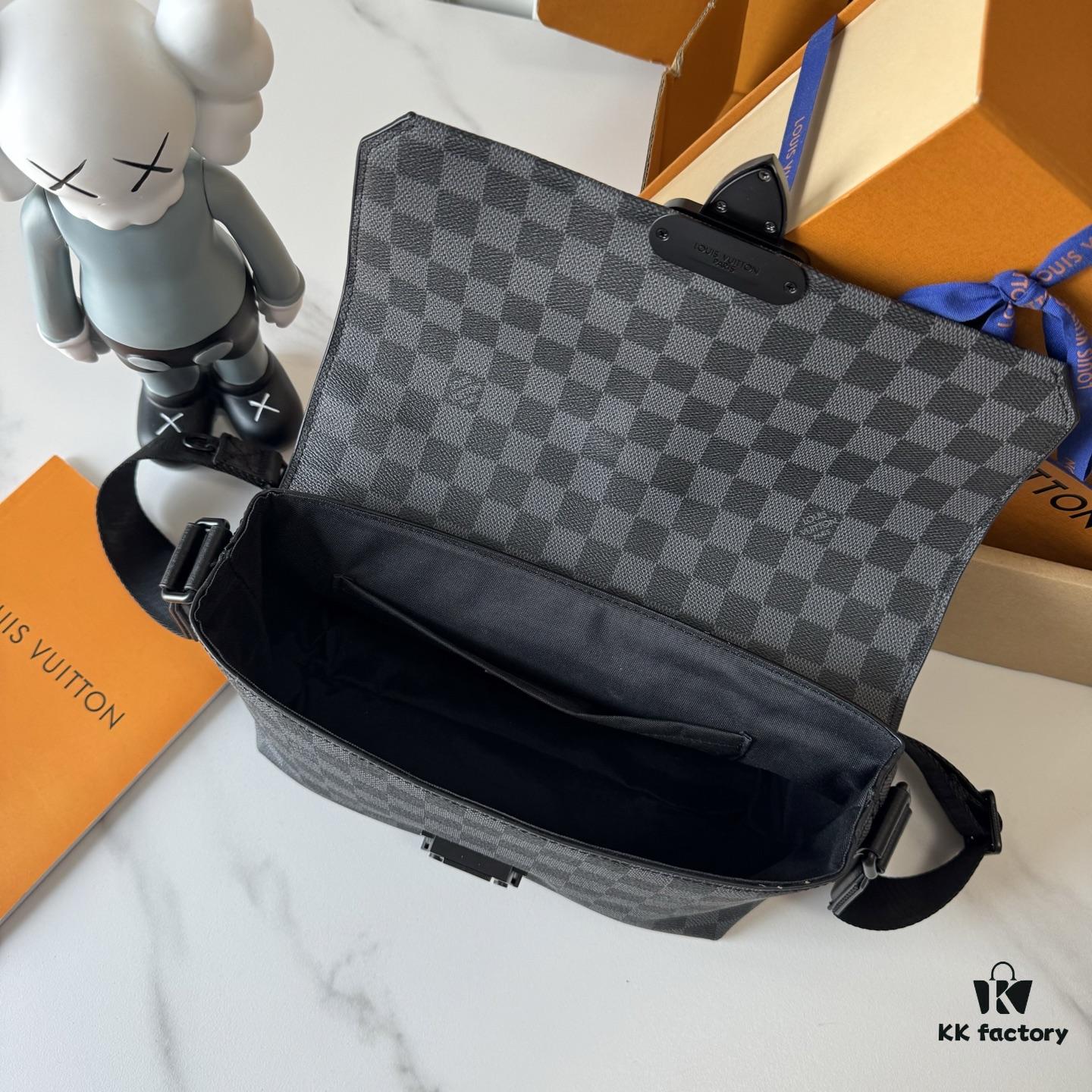 Upgraded M46794 Black Floral, Old Floral, Black Check M23741 Embossed Latest S-Cape Messenger Bag