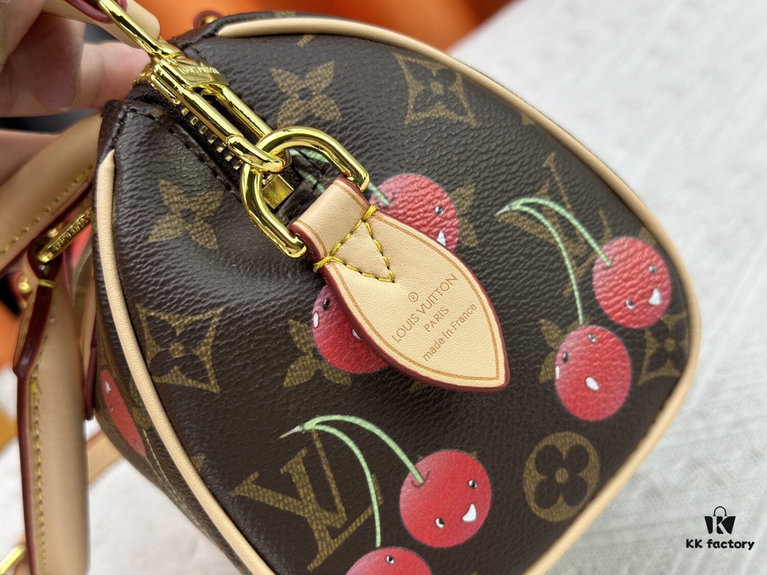 Upgraded Original Cherry 🍒 M13094 M46234 M46222 Speedy Bandoulière 20 Handbag