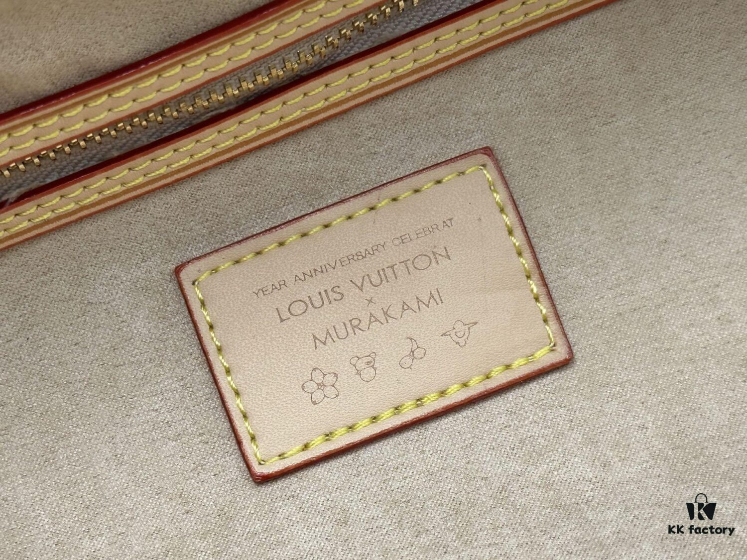 Upgraded Original M13675 M13271 M40995 This Medium Neverfull Bag from the Louis Vuitton x Takashi Murakami Re-Edition Collection