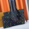 Upgraded Original M13675 M13271 M40995 This Medium Neverfull Bag from Louis Vuitton x Takashi Murakami Re-Edition Collection