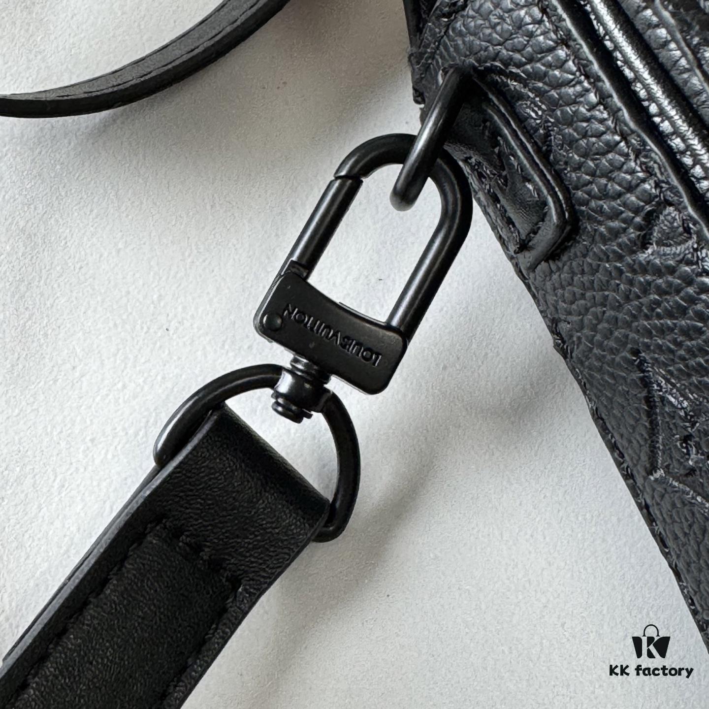 Upgraded M81522 M81524 M82252 M82535 M82568 S-LOCK VERTICAL WEARABLE Wallet in LV Monogram Macassar Canvas – Multicolor Coated Canvas with Black Leather Trim