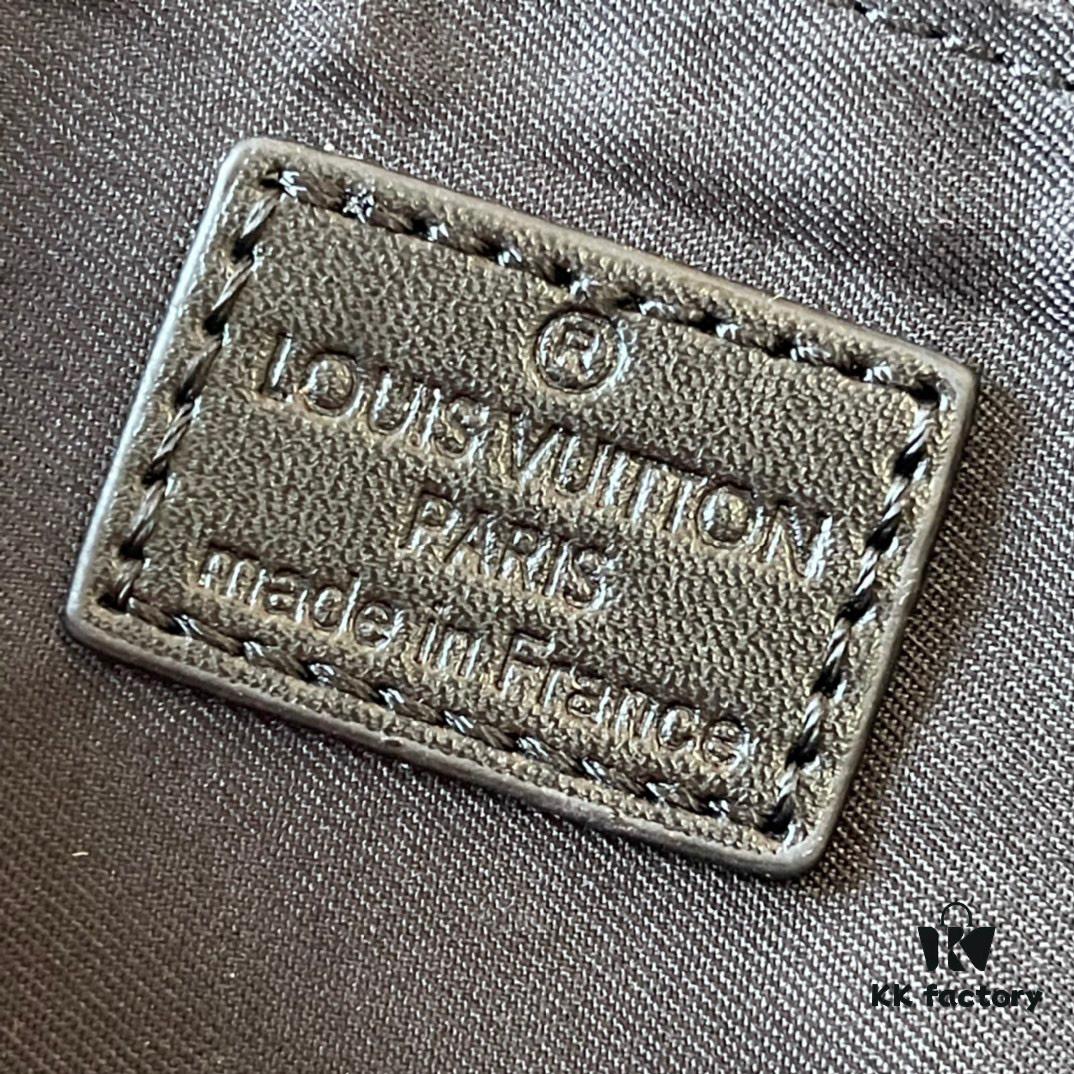 Upgraded M81522 M81524 M82252 M82535 M82568 S-LOCK VERTICAL WEARABLE Wallet in LV Classic Monogram Macassar Canvas – Multicolor Print Including Onyx, Black, Embossed, Grey-Embossed, Burgundy, Green, and Orange (M82535 with Black Strap Option)