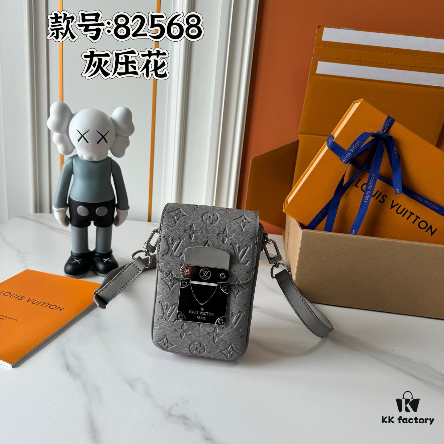 Upgraded M81522 M81524 M82252 M82535 M82568 S-LOCK VERTICAL WEARABLE Wallet in Monogram Macassar Canvas