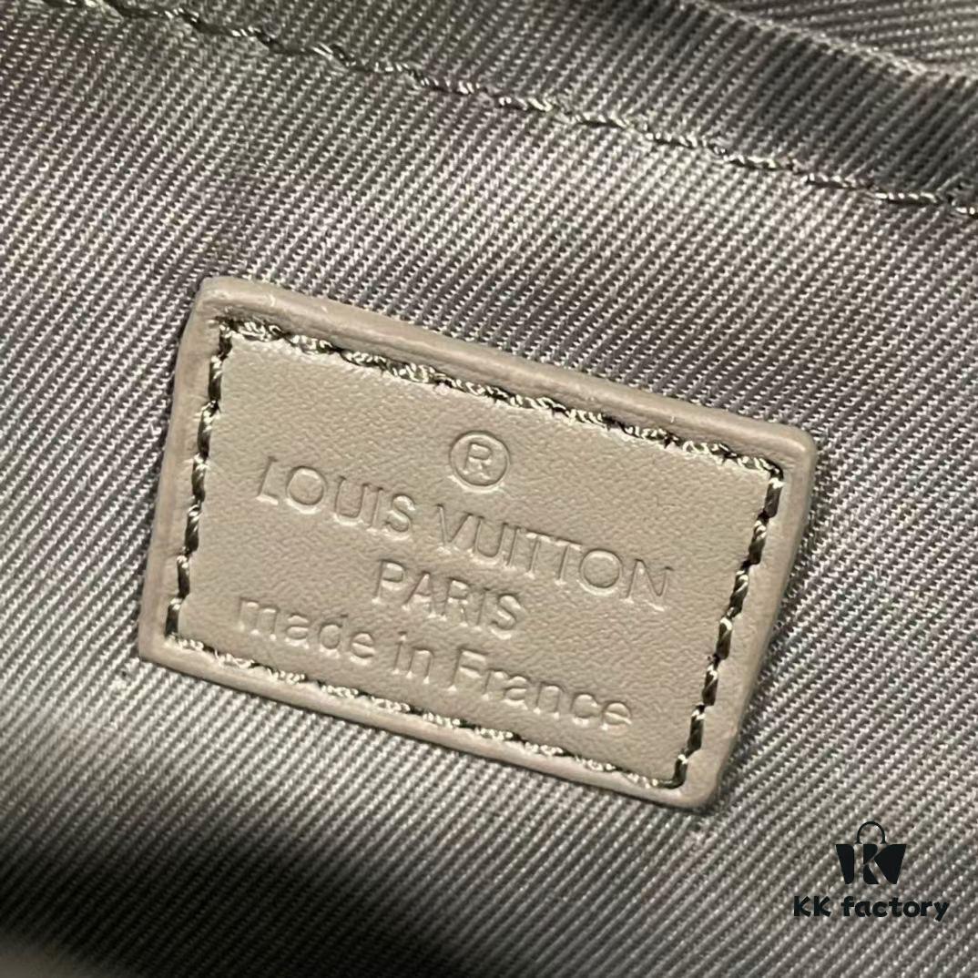 Upgraded M81522 M81524 M82252 M82535 M82568 S-LOCK VERTICAL WEARABLE Wallet in Monogram Macassar Canvas