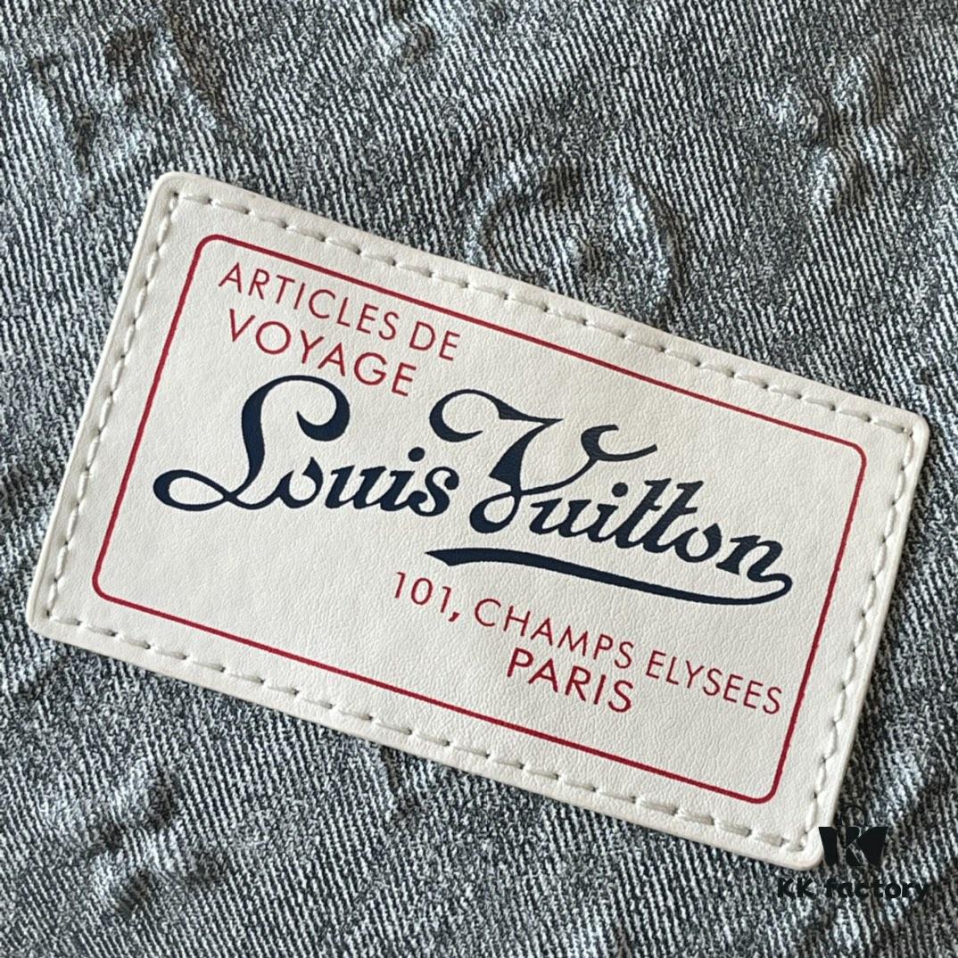 Upgraded Version Latest Model M22532 Denim Keepall Bandoulière 50 Travel Bag