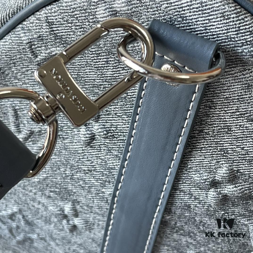 Upgraded Version Latest Model M22532 Denim Keepall Bandoulière 50 Travel Bag