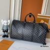 Upgraded Version Latest Model M22532 M41416 M44810 Black GG, Embossed GG, Crosshatch Keepall Shoulder Bag 50 Travel Bag