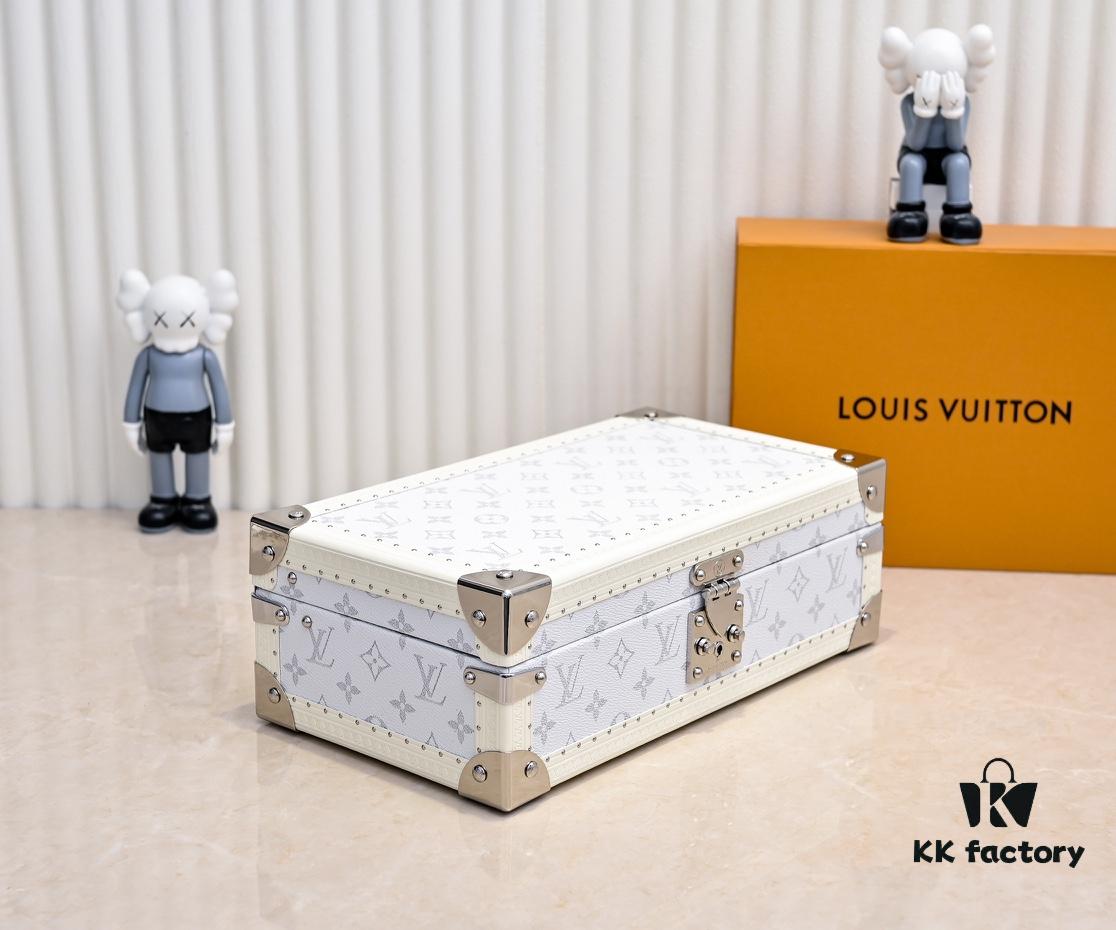 Guangzhou Stock Top Quality Original Version M4700B [Exclusive Shooting, Upgraded Original Version] 8-Piece Watch Box White Flower