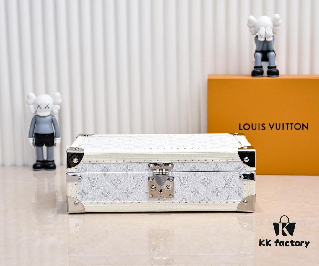 Guangzhou Stock Top Quality Original Version M4700B [Exclusive Shooting, Upgraded Original Version] 8-Piece Watch Box White Flower