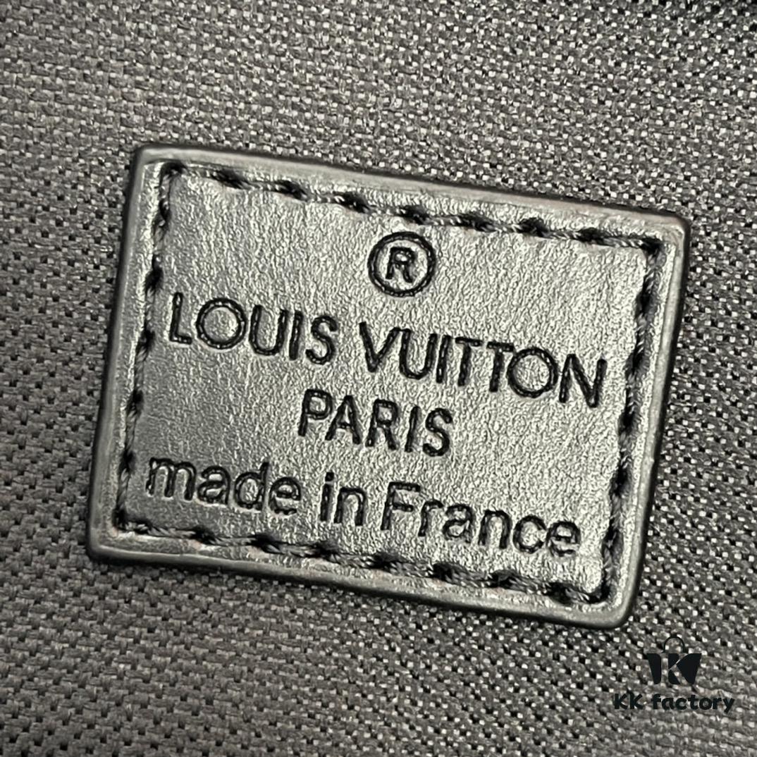 Upgraded Version Latest Model M22532 M41416 M44810 Black Grid Pressed Grid Cross Texture Keepall Bandoulière 50 Travel Bag