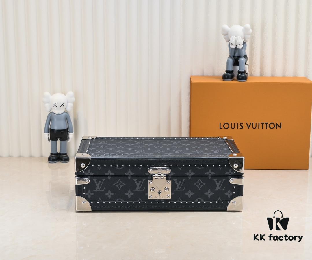 Top-tier Original M4700B [Exclusive Shoot, Upgraded Original Version] 8-Piece Watch Box Black Flower