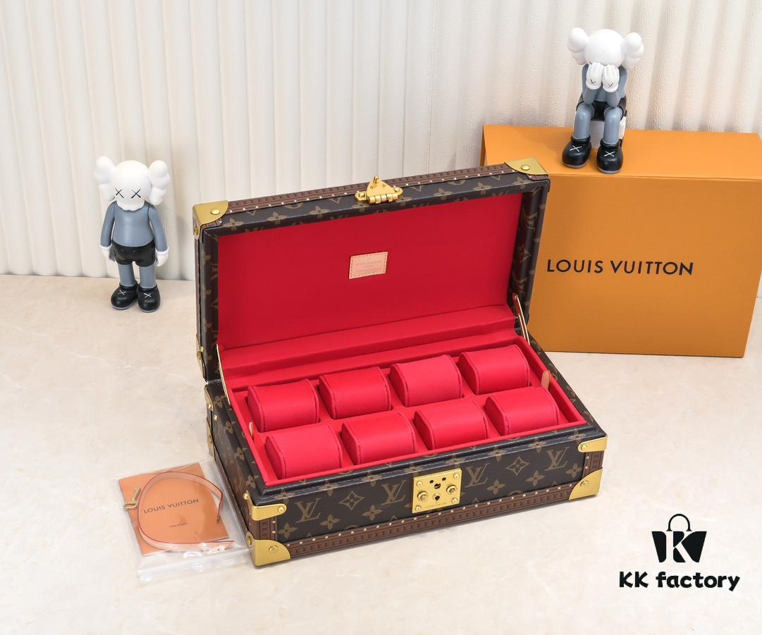 Top-tier Original M4700B [Exclusive Shoot, Upgraded Original] 8-Piece Watch Box Red