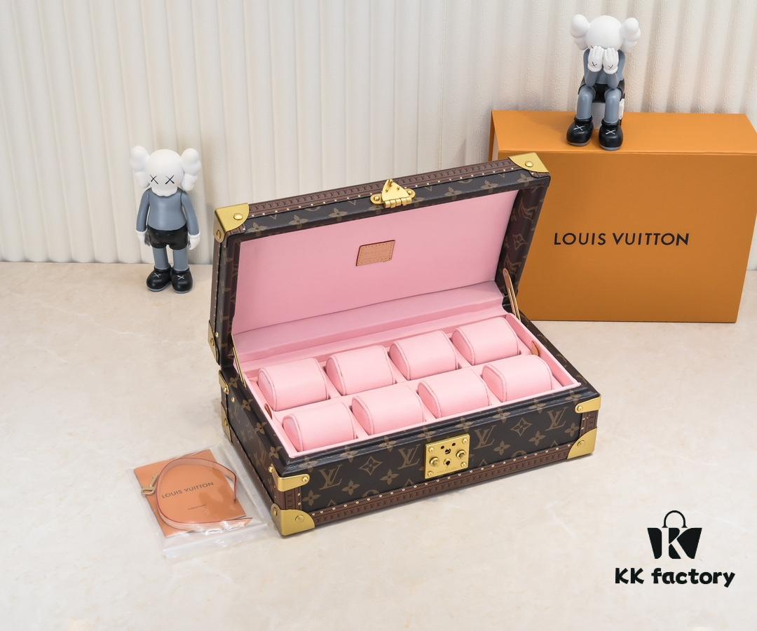 Top-tier Original M4700B [Exclusive Shoot, Upgraded Original] 8-Piece Watch Box in Pink