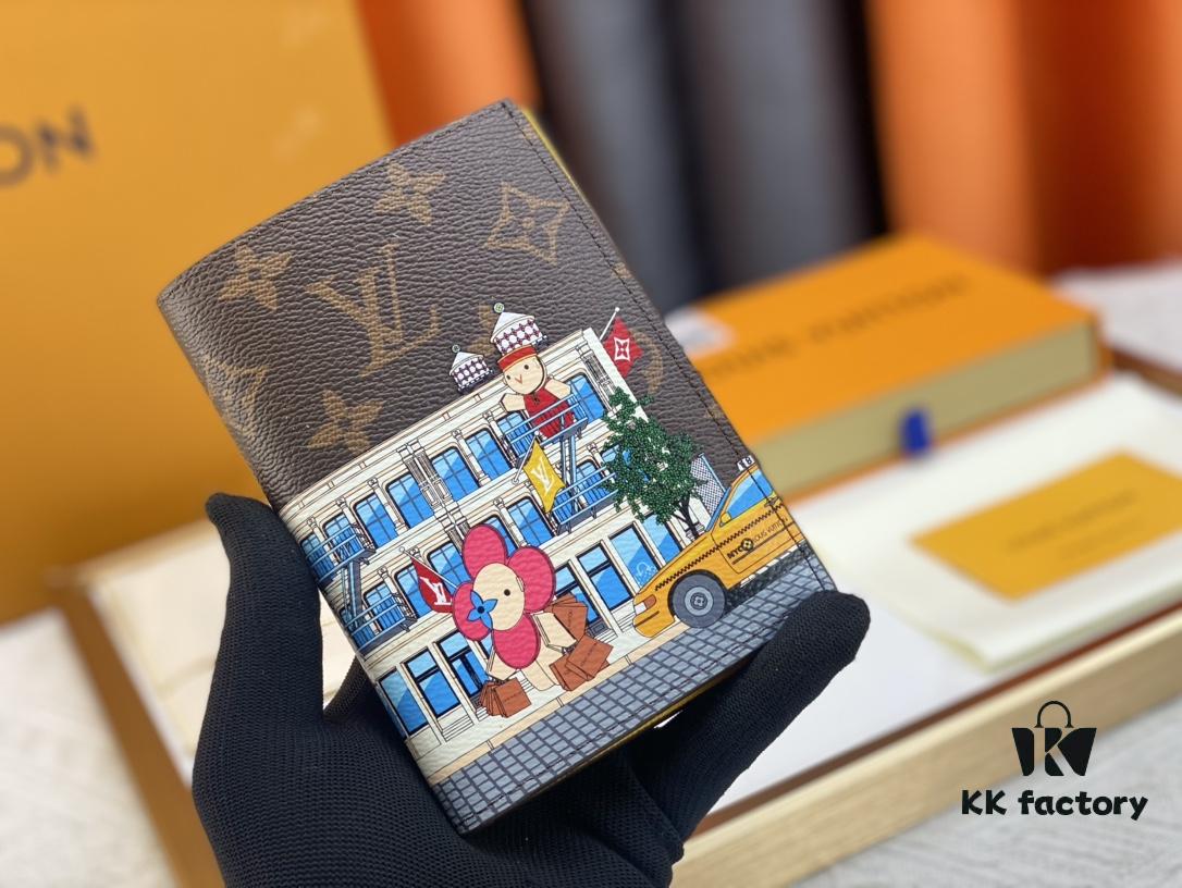 M 81634 👏👏 Vivienne Holidays 2022 Collection Passport Holder Celebrates Louis Vuitton's Travel Spirit