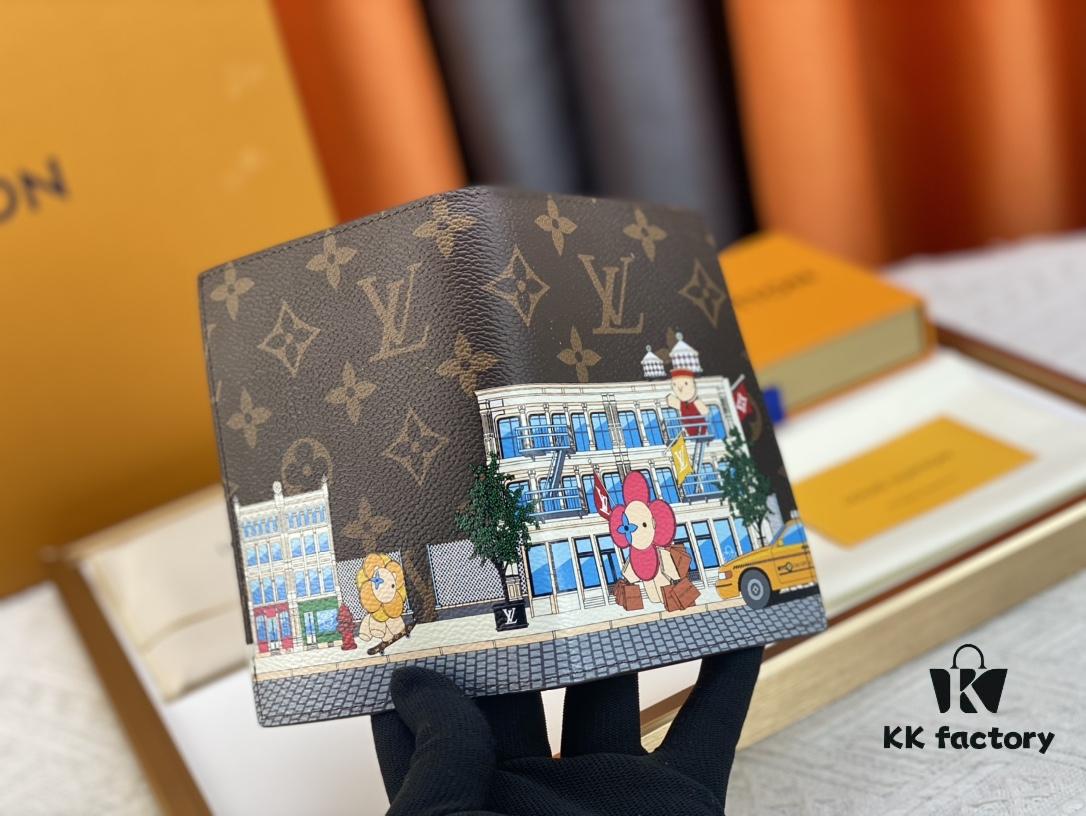 M 81634 👏👏 Vivienne Holidays 2022 Collection Passport Holder Celebrates Louis Vuitton's Travel Spirit