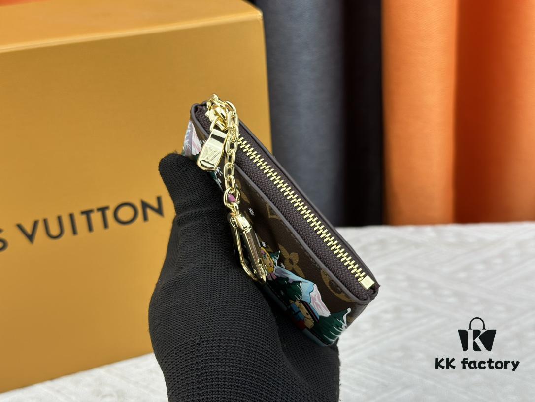 Wallet 62650 Christmas Pink Top Quality Original [Photographed in Real Life, Self-Provided Background]