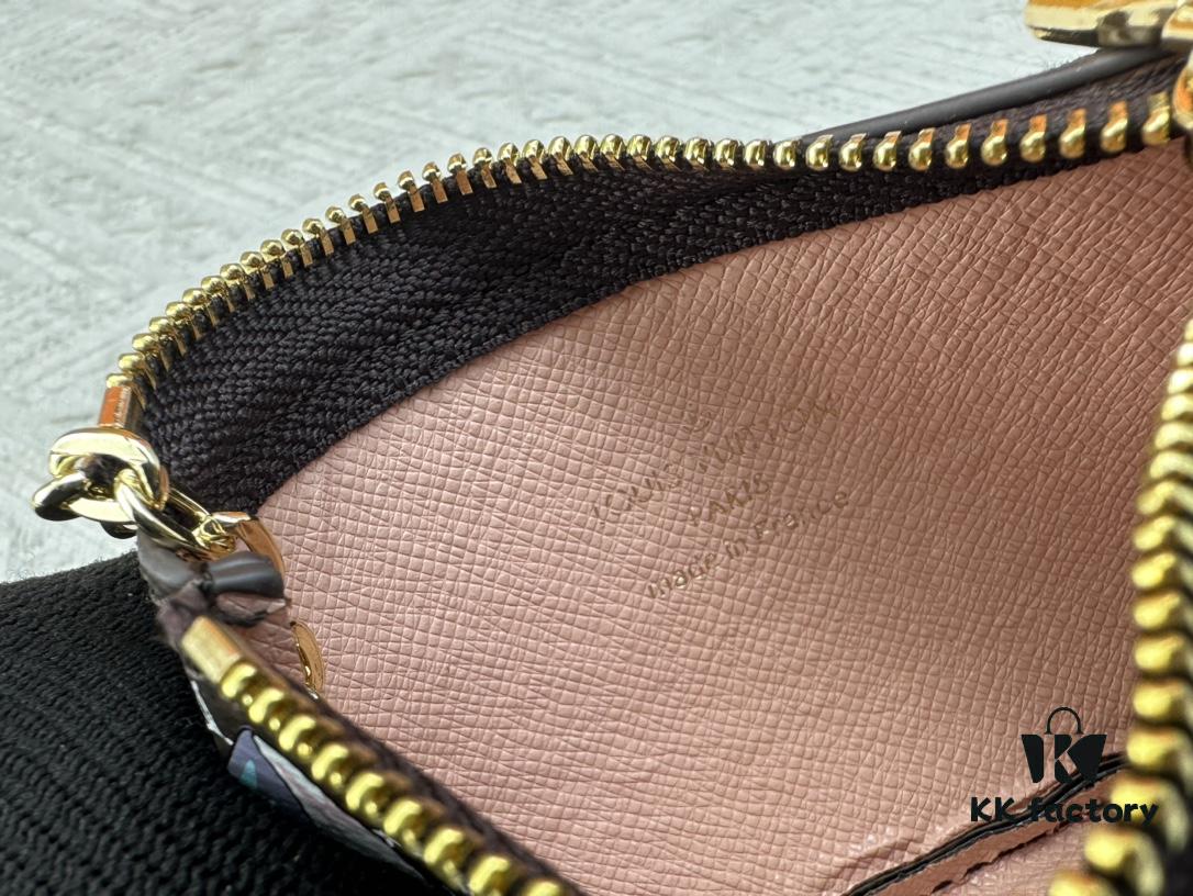 Wallet 62650 Christmas Pink Top Quality Original [Photographed in Real Life, Self-Provided Background]