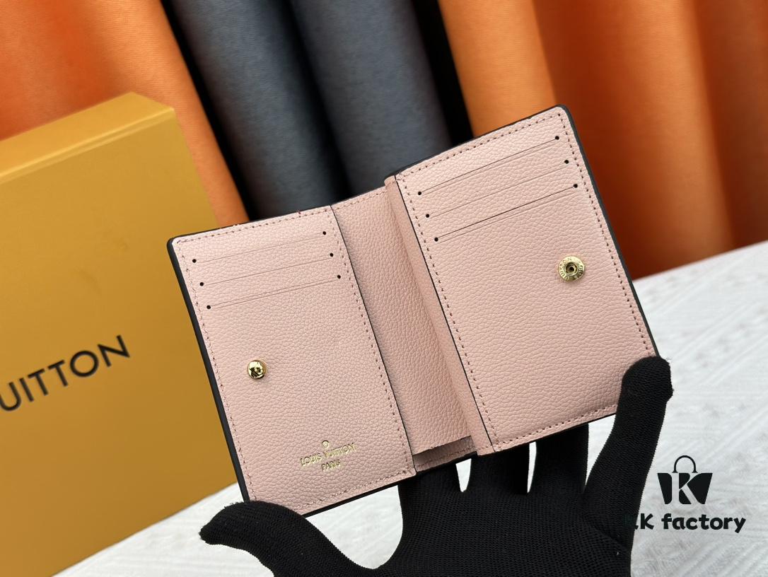 LV Top Replica M80152 Cléa Wallet Made of Monogram Empreinte Soft Grained Calfskin with Signature Monogram Embossed Pattern