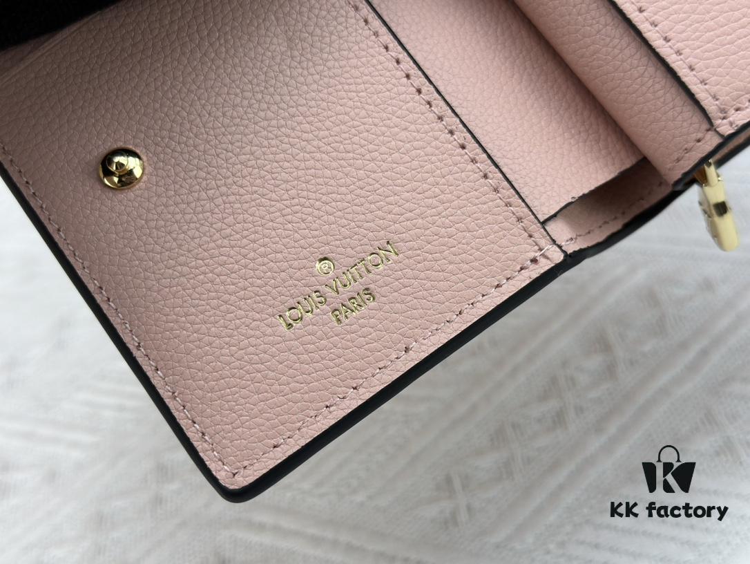 LV Top Replica M80152 Cléa Wallet Made of Monogram Empreinte Soft Grained Calfskin with Signature Monogram Embossed Pattern