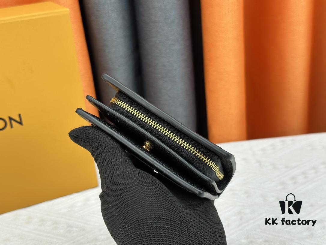 LV Top Clone M80152 Cléa Wallet in Monogram Empreinte Soft Grained Calfskin with Signature Pattern