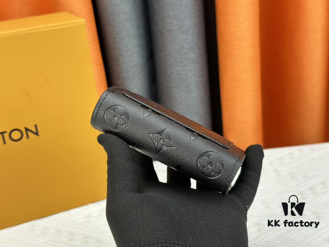 LV Top Clone M80152 Cléa Wallet in Monogram Empreinte Soft Grained Calfskin with Signature Pattern