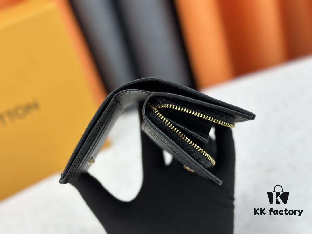 LV Top Clone M80152 Cléa Wallet in Monogram Empreinte Soft Grained Calfskin with Signature Pattern