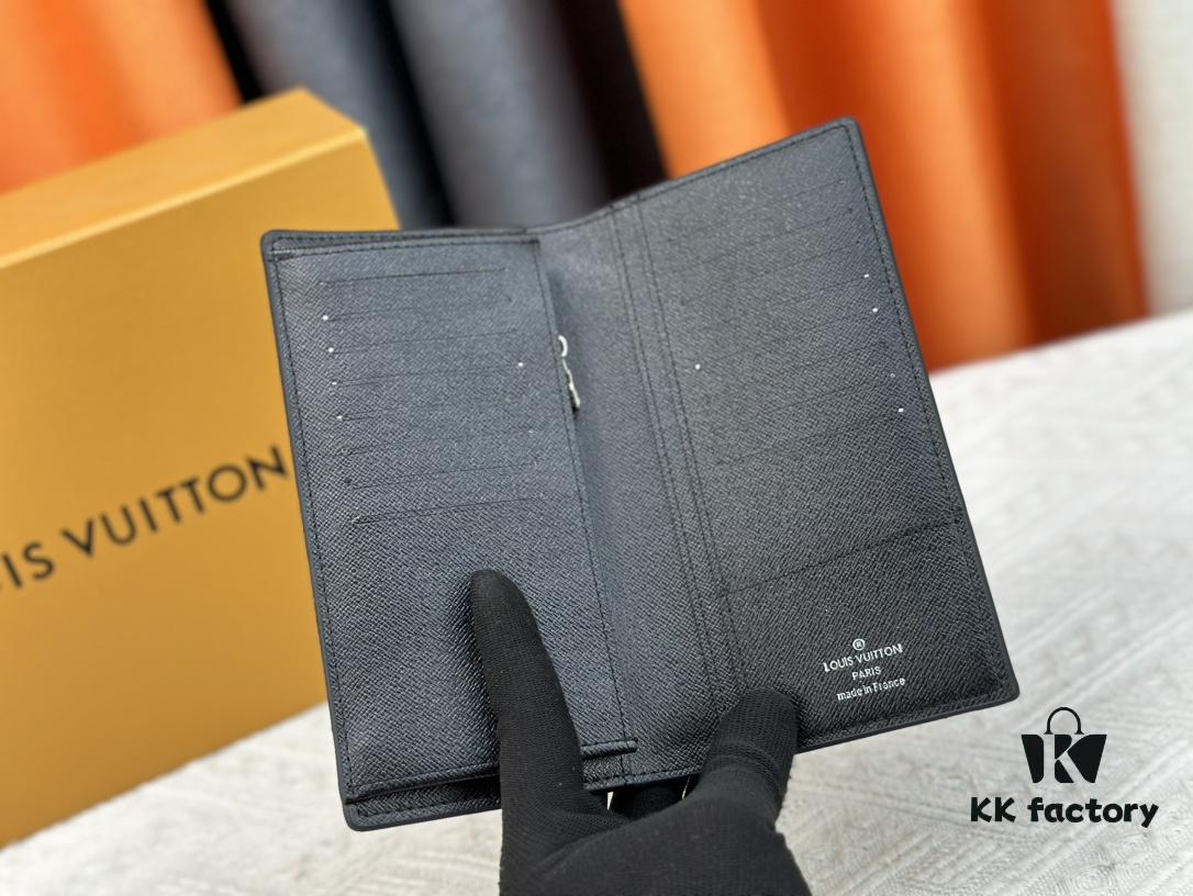 Wallet Model: N62665 Ink Waterwave Black M63513 Louis Vuitton Classic Brazza Wallet