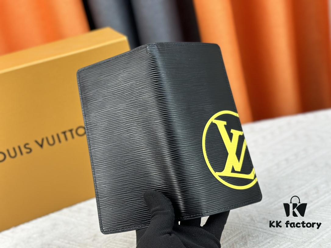 Wallet Model: N62665 Water Wave Yellow M63513 Louis Vuitton Classic Brazza Wallet