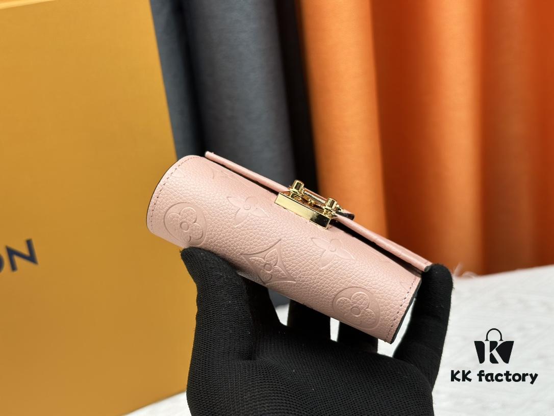 Wallet [Metis Short Wallet] M80880 Black (Embossed)