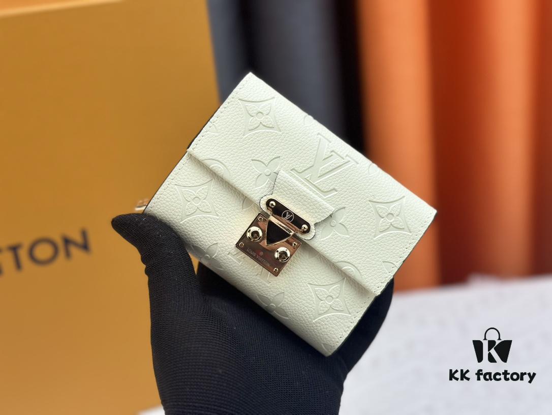 Wallet [Metis Short Wallet] M80880 Black (Embossed)