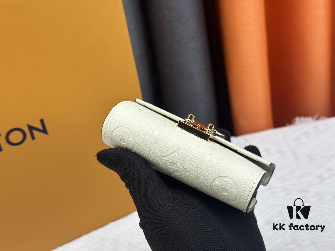 Wallet [Metis Short Wallet] M80880 Black (Embossed)