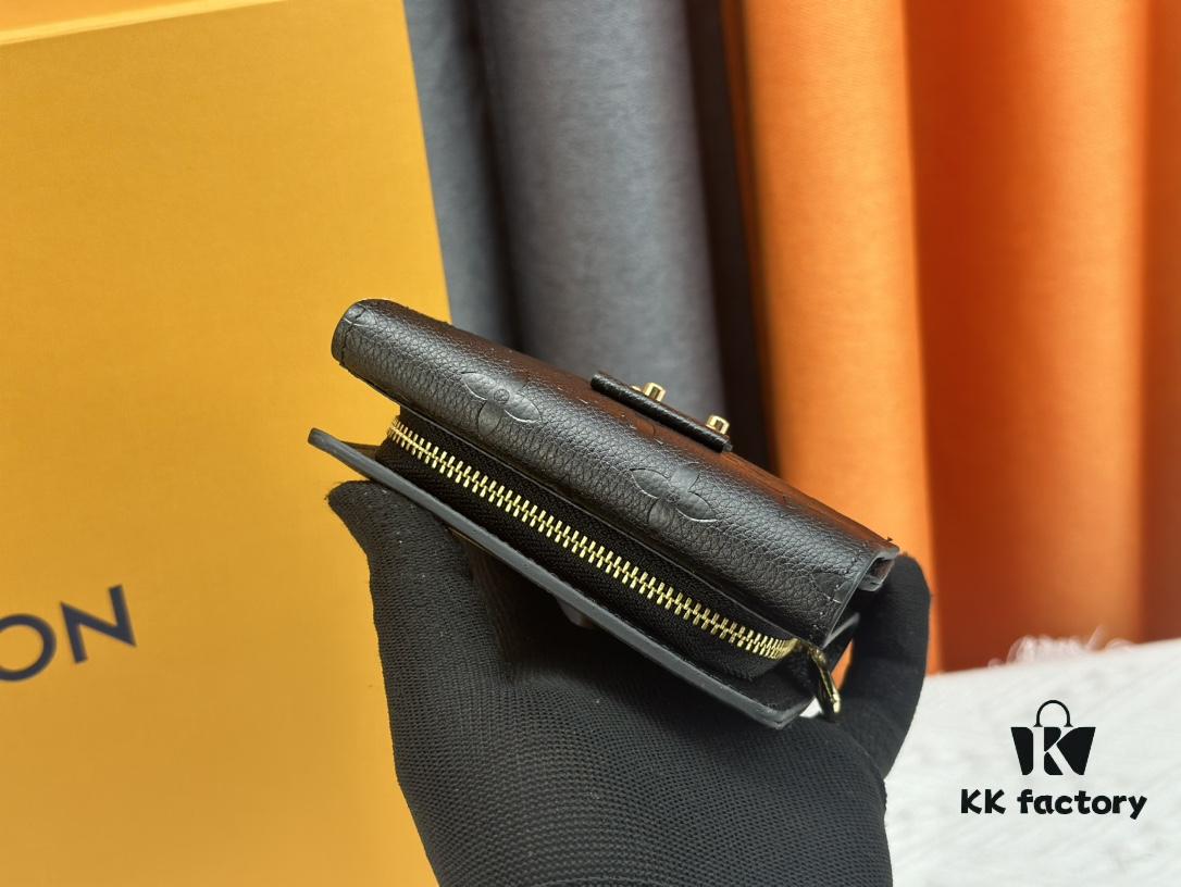 Wallet [Metis Short Wallet] M80880 Black (Embossed)