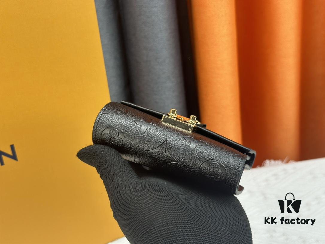 Wallet [Metis Short Wallet] M80880 Black (Embossed)