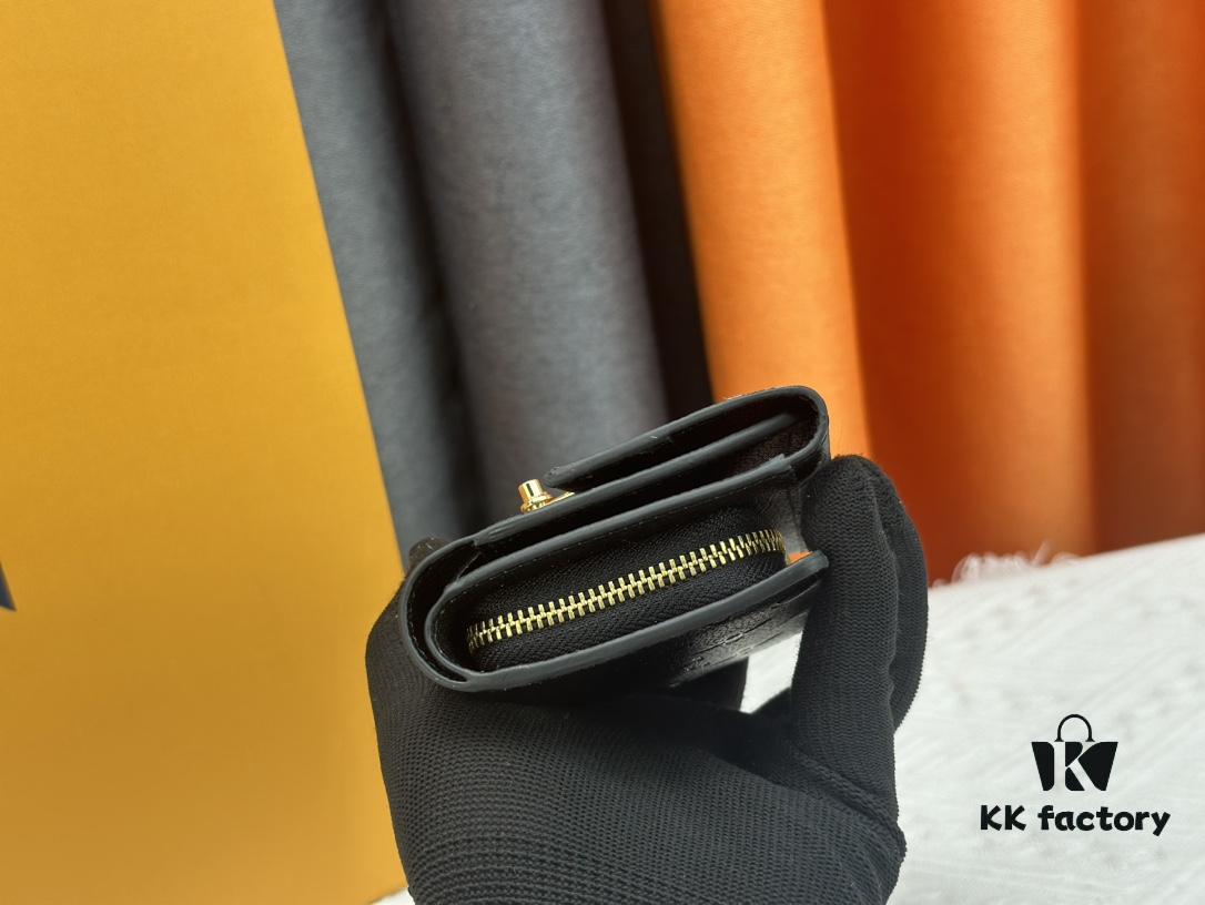 Wallet [Metis Short Wallet] M80880 Black (Embossed)