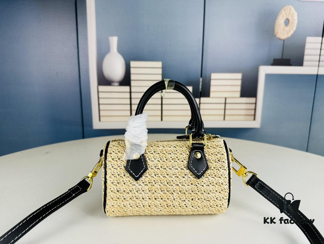 New Arrival Wholesale [NANO SPEEDY Bag] Raffia (Woven)