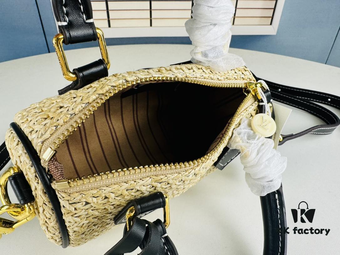 New Arrival Wholesale [NANO SPEEDY Bag] Raffia (Woven)