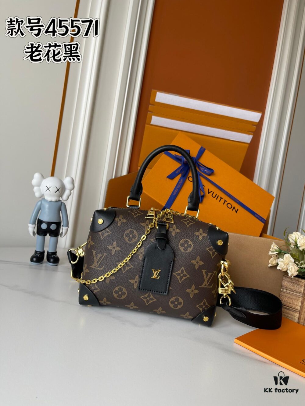 Upgraded Version 160... Premium Quality Original Edition 🦋🦋 M45571 Black / M45531 Pink M56319 M45392 M56319 Petite Malle Souple Handbag