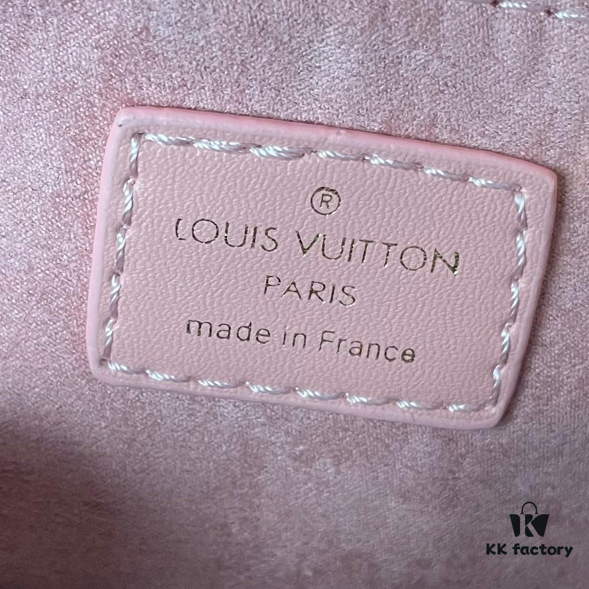 Upgraded Version 160... Premium Quality Original Edition 🦋🦋 M45571 Black / M45531 Pink M56319 M45392 M56319 Petite Malle Souple Handbag