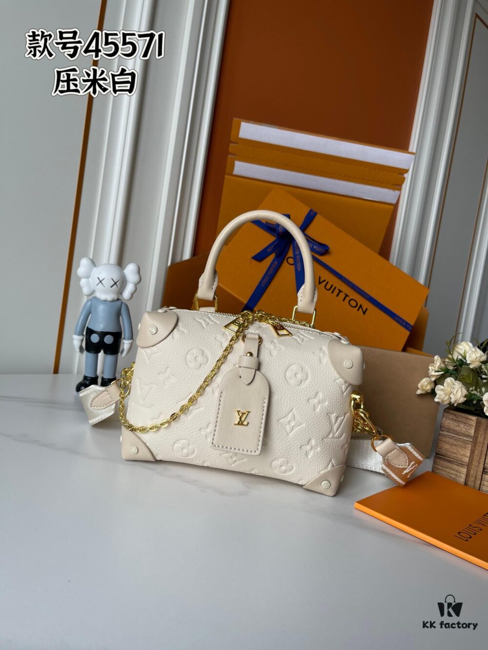 Upgraded Version 160... Premium Quality Original Version 🦋🦋 M45571 Black / M45531 Pink M56319 M45392 M56319 Petite Malle Souple Handbag