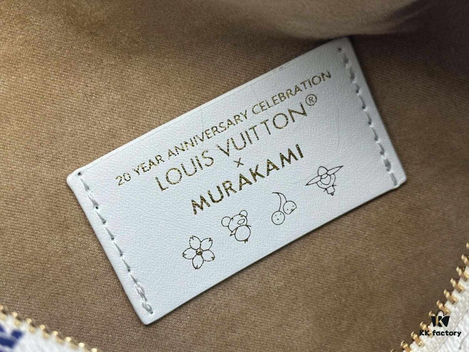 M14046 M46358 Black Tricolor White Tricolor Side Trunk Medium Handbag