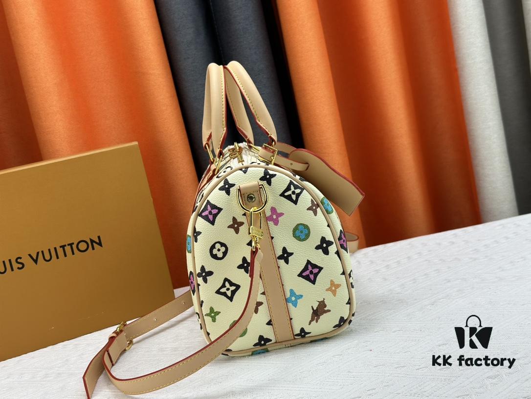 M24424 M24849 Monogram Eclipse Reverse Denim Keepall 25 Bag